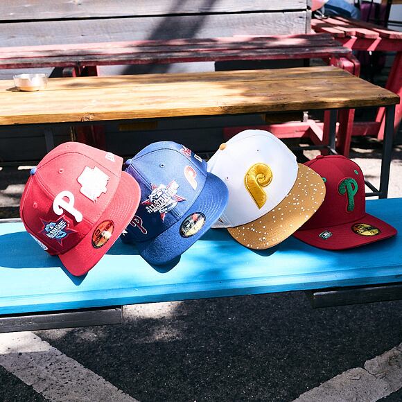 Kšiltovka New Era - MLB All Star Game 2026 59FIFTY - Philadelphia Phillies - Cream / Panama Tan