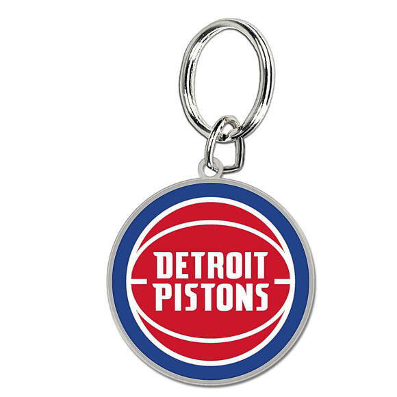 Přívěsek na Klíče Wincraft - NBA - Cloisonne Key Ring - Detroit Pistons