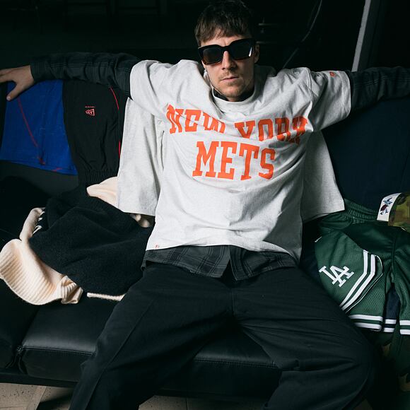 Triko New Era - MLB - NY Mets - Grey
