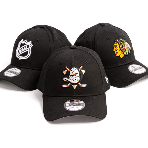 Kšiltovka New Era - NHL 9FORTY - Anaheim Ducks - Black