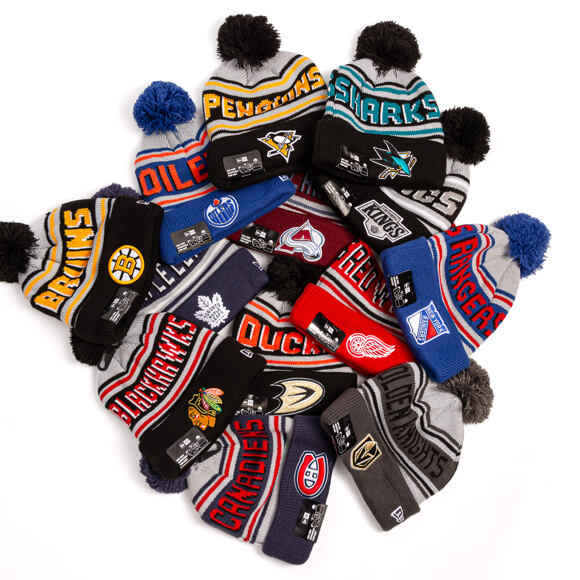 Kulich New Era - NHL Evergreen Wordmark Pom Medium Knit - LA Kings - Team Color