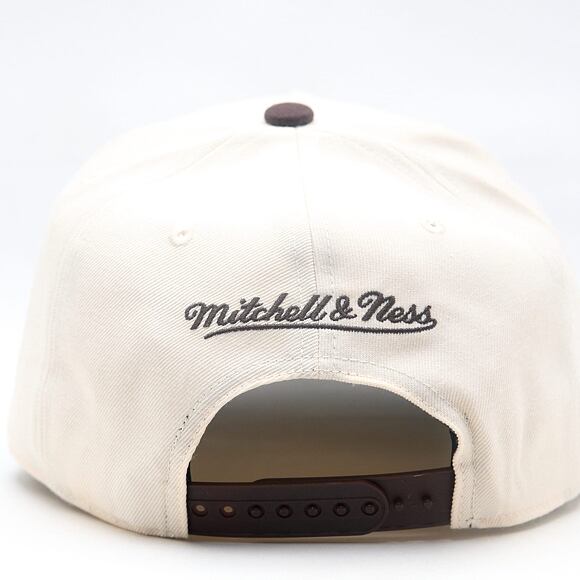 Kšiltovka Mitchell & Ness - NBA Brown And Cream Pro Snapback Hwc - Toronto Raptors - Cream