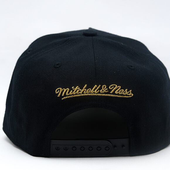 Kšiltovka Mitchell & Ness - NHL Black And Gold Pro Snapback - Detroit Red Wings - Black