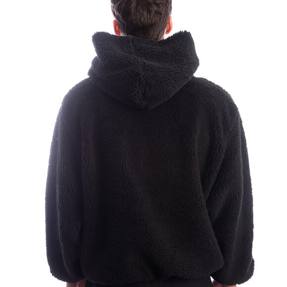 Mikina Karl Kani - Signature Essential Teddy OS Hoodie - Black