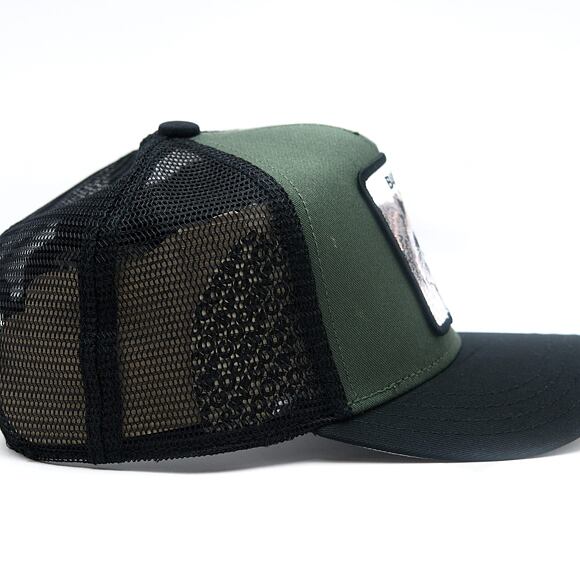 Dětská kšiltovka Goorin - Bandit Trucker Mini - Raccoon - Palm / Black