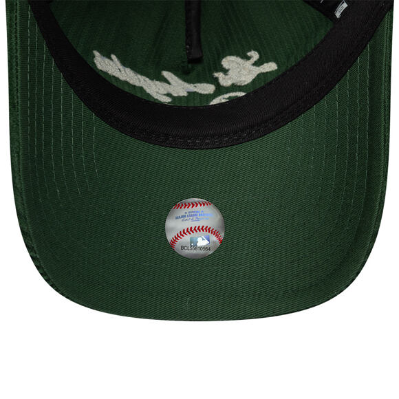 Kšiltovka New Era - MLB Cord Script 9TWENTY A-Frame - LA Dodgers - Cilantro Green