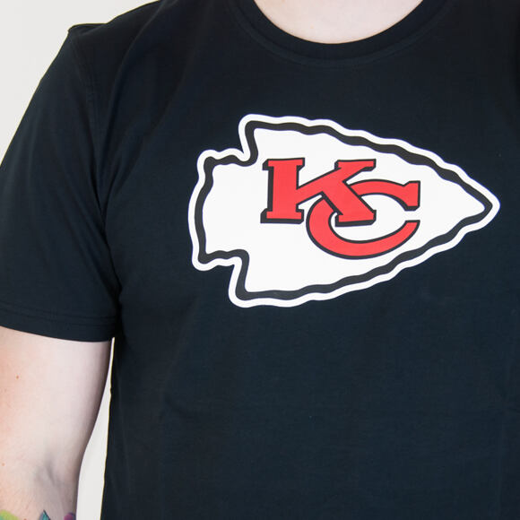 Triko New Era NFL Team Logo Kansas City Chiefs Black