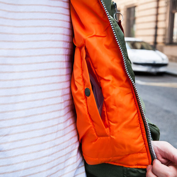 Zimní Bomber Alpha Industries MA-1 Sage Green (-5° C)