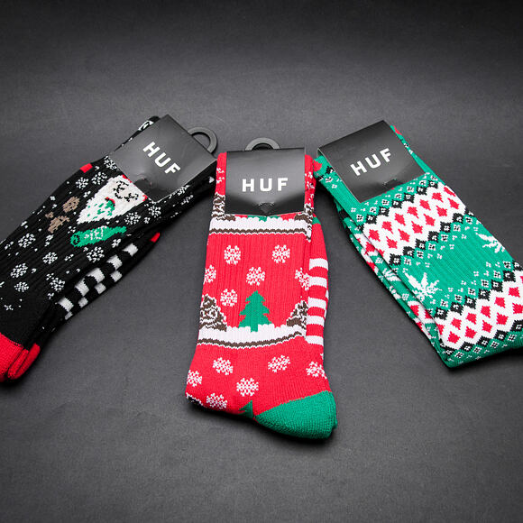 Ponožky HUF Bud Stocking Crew Green