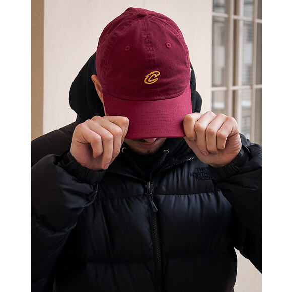 Kšiltovka New Era Unstructured Cleveland Cavaliers 9FIFTY Red Strapback