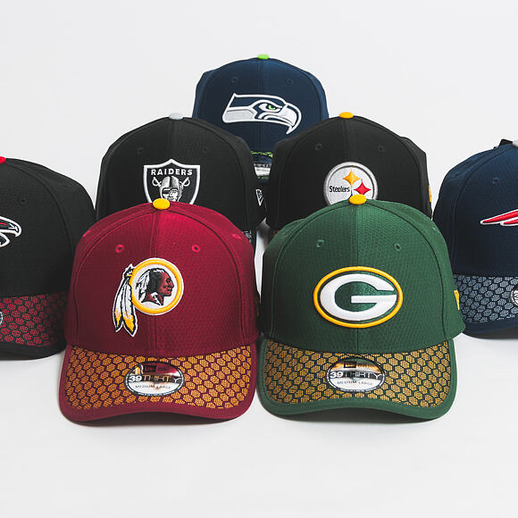 Kšiltovka New Era On Field NFL17 Atlanta Falcons 39THIRTY Official Team Color