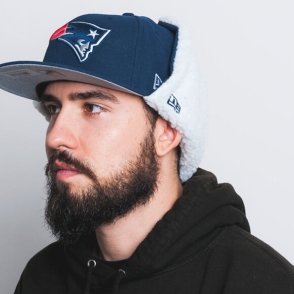 Kšiltovka S Klapkami New Era Lsg Dog Ear New England Patriots 59FIFTY Official Team Color