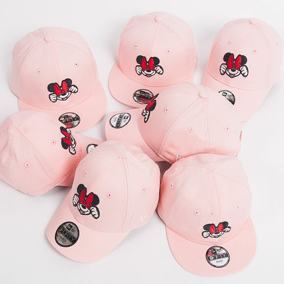 Dětská Kšiltovka New Era Disney Xpress Minnie Mouse 9FORTY Toddler Plum Strapback