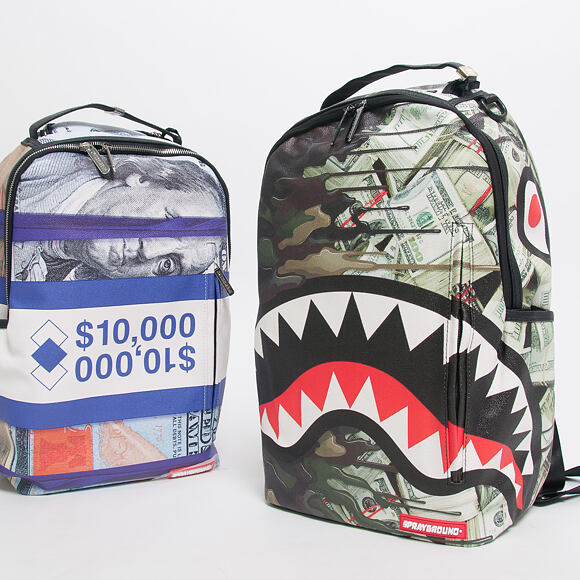 Batoh Sprayground Purple Money Bands