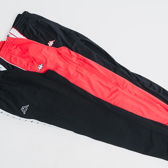 Tepláky Kappa Banda Big Bay Red/Black/White