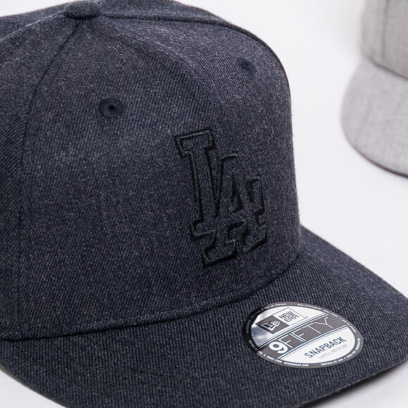 Kšiltovka New Era 9FIFTY Los Angeles Dodgers Heather Essential Navy/Black Snapback