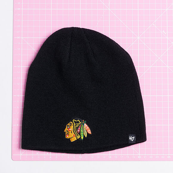 Kulich 47 Brand NHL Chicago Blackhawks Beanie Black