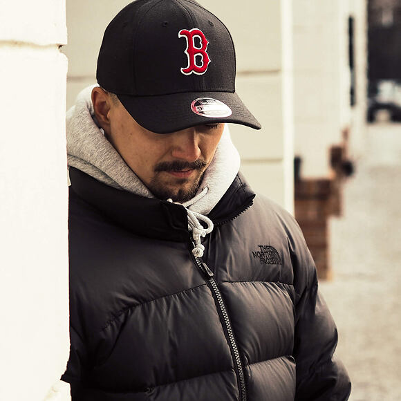 Kšiltovka New Era 9FIFTY MLB Stretch-Snap Boston Red Sox Snapback Black / Team Color