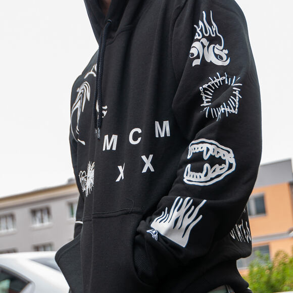 Mikina New Era Graphic Bootleg Hoody Black