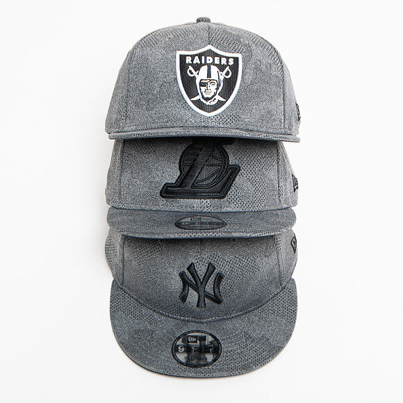 Kšiltovka New Era 9FIFTY Engineered Plus New York Yankees Gray / Black Snapback