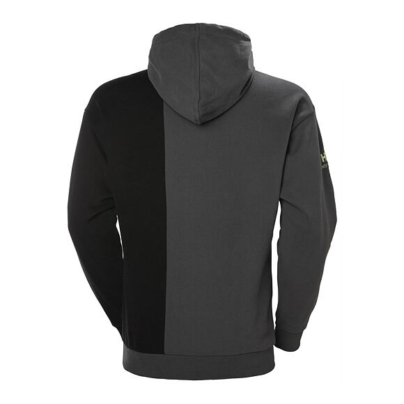 Mikina Helly Hansen Yu Blocked Hoodie 964 Charcoal