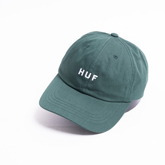 Kšiltovka HUF Essentials OG Logo CV Hat Sycamore Green