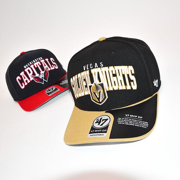 Kšiltovka 47 Brand Vegas Golden Knights McCaw MVP DP Black/Tan