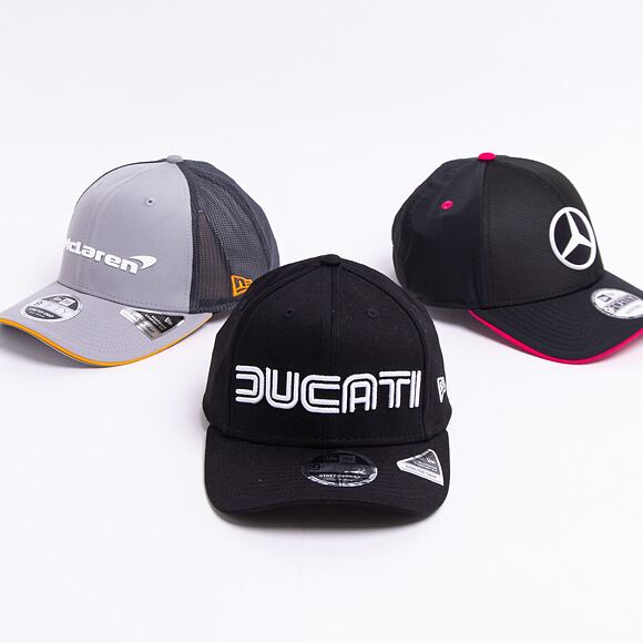 Kšiltovka New Era 9FIFTY Stretch Snap Wordmark Stretch Snap Ducati Black