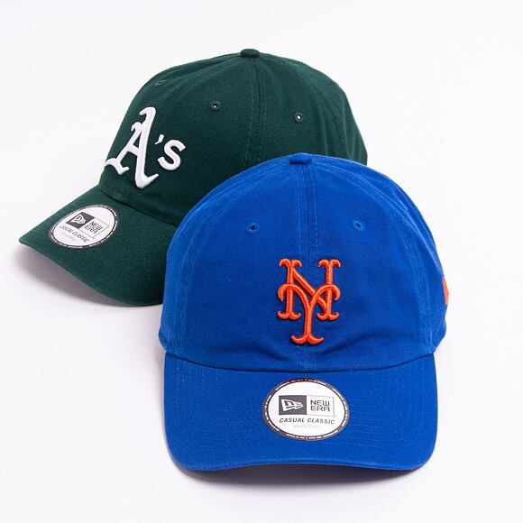 Kšiltovka New Era 9TWENTY MLB Washed Casual Classic New York Mets Team Color