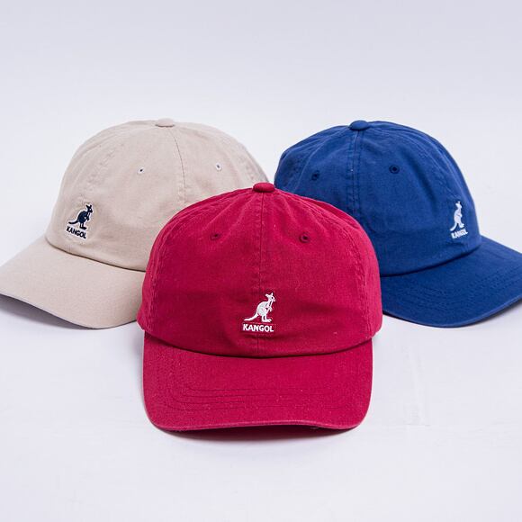 Kšiltovka Kangol Washed Baseball Red Velvet K5165HT-RV605