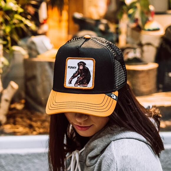 Kšiltovka Goorin - Trucker Banana Shake - Black