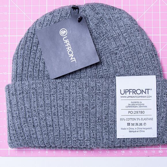 Kulich Upfront Heavy Beanie Light Grey Melange