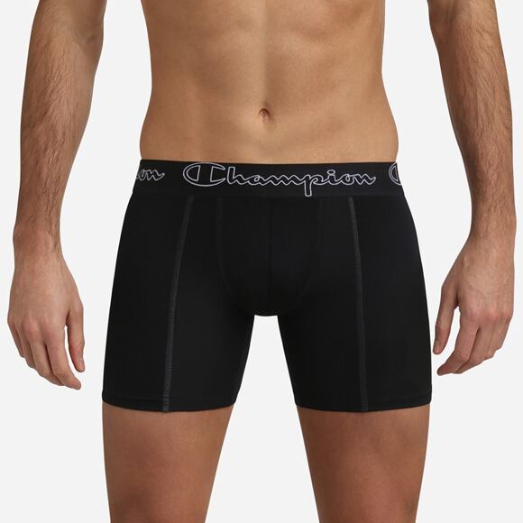 Pánské Boxerky Champion Long Boxer Performance Black