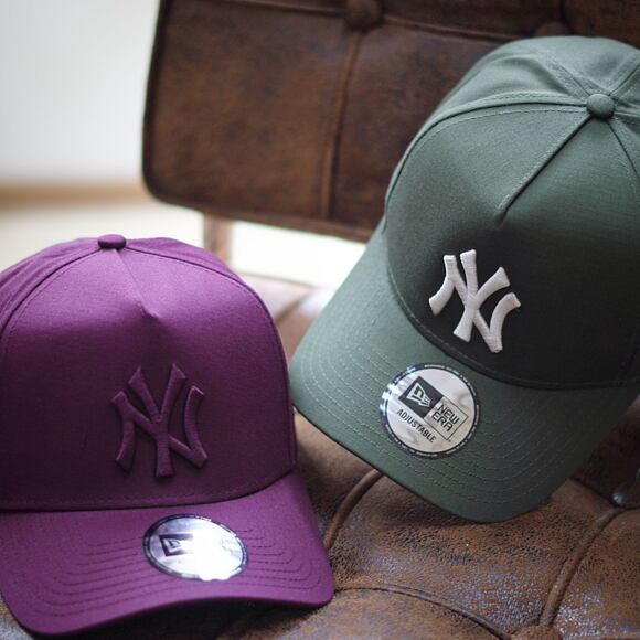 Kšiltovka New Era 9FORTY A-Frame MLB Color Essential New York Yankees Snapback Maroon