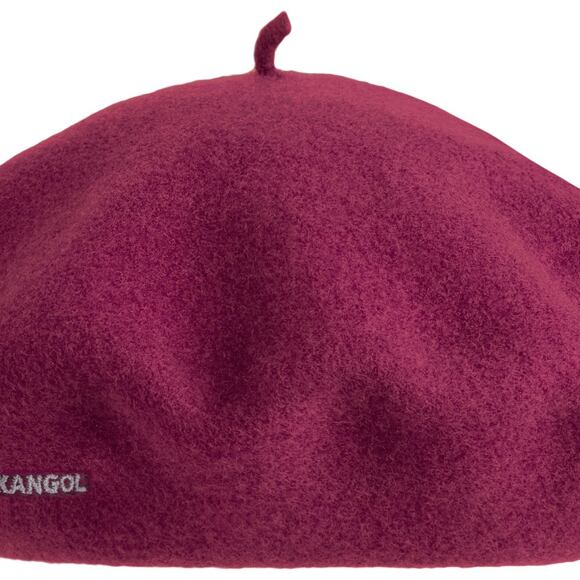 Vlněný baret Kangol Modelaine Beret 3388BC-GR601 Garnet