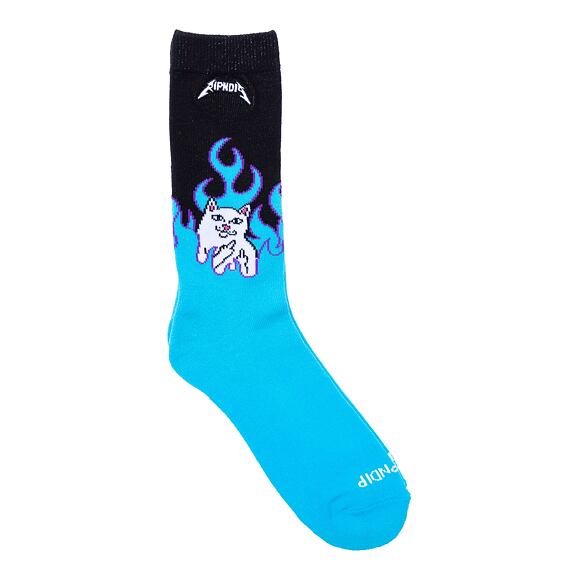 Ponožky RIP N DIP Welcome To Heck Socks RND7117 Electric Blue