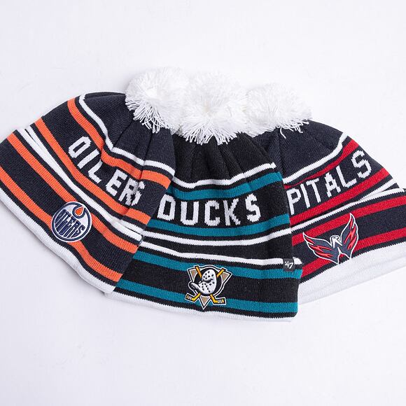 Kulich '47 Brand NHL Edmonton Oilers Rockhill Cuff Knit Navy
