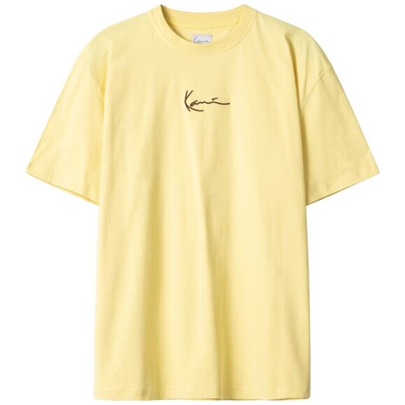 Triko Karl Kani Small Signature Tee Light Yellow