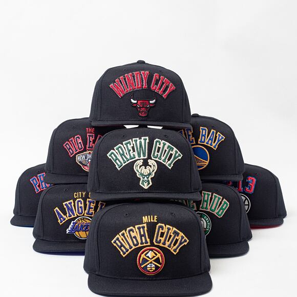 Kšiltovka Mitchell & Ness Toronto Raptors Zz Snapback Black