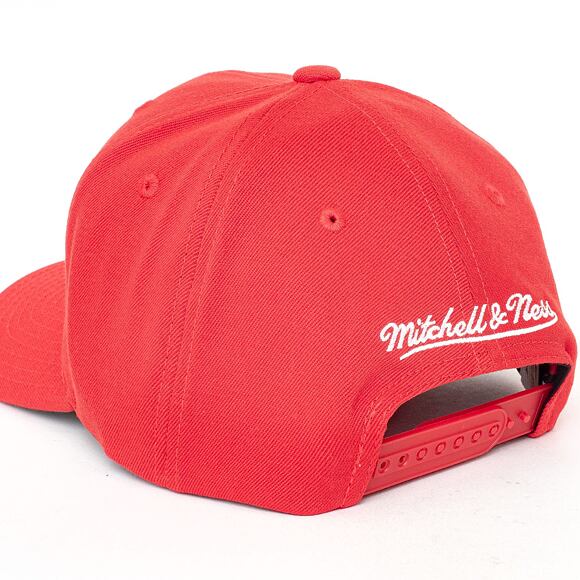 Kšiltovka Mitchell & Ness Team Ground Redline Chicago Bulls Red HWC MM19357 Snapback