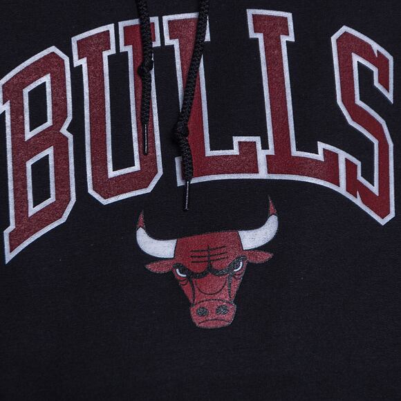 Mikina Mitchell & Ness Arch Hoody Chicago Bulls Black