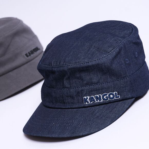 Kšiltovka Kangol Denim Flexfit Army Cap Indigo