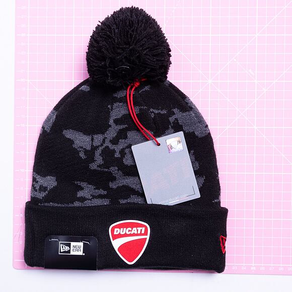 Kulich New Era Tonal Camo Bobble Beanie Ducati Moonland Camo