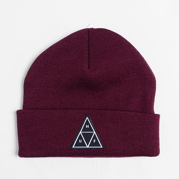 Kulich HUF Essentials Triple Triangle Beanie wine