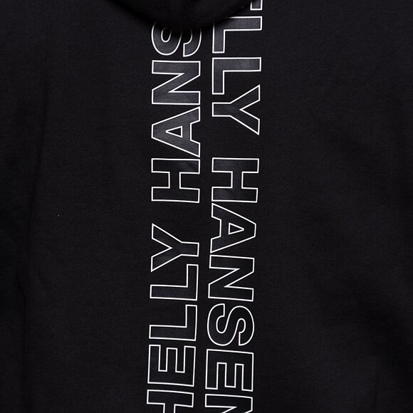 Mikina Helly Hansen CORE GRAPHIC SWEAT HOODIE 992 BLACK