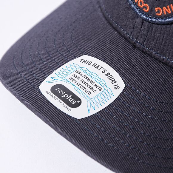 Kšiltovka Brixton Rival Stamp X MP Mesh Cap Washed Navy / Off White