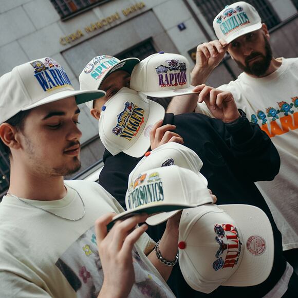 Kšiltovka Mitchell & Ness NBA Reframe Retro Snapback Hwc Denver Nuggets Off White