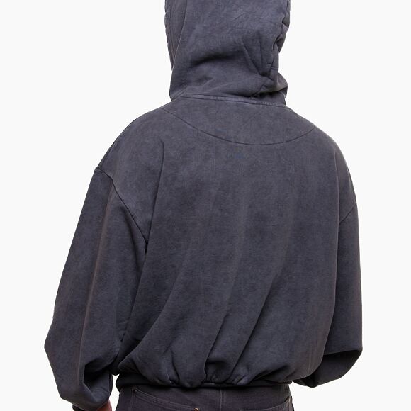 Mikina Karl Kani Small Signature Os Heavy Sweat Hoodie anthracite