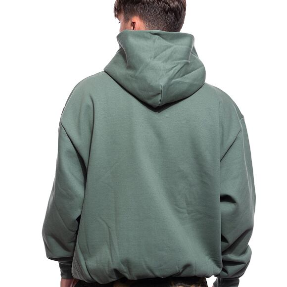 Mikina Karl Kani Small Signature Os Heavy Sweat Hoodie dusty green