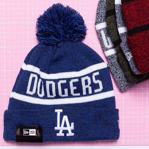 Kulich New Era MLB Jake Cuff Knit Los Angeles Dodgers Navy / White